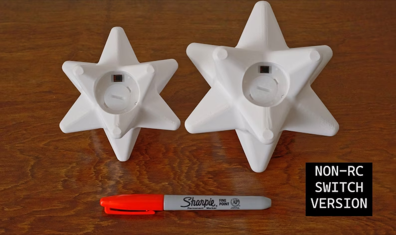 Color-Changing Star Fragment LED Light with USB Option
