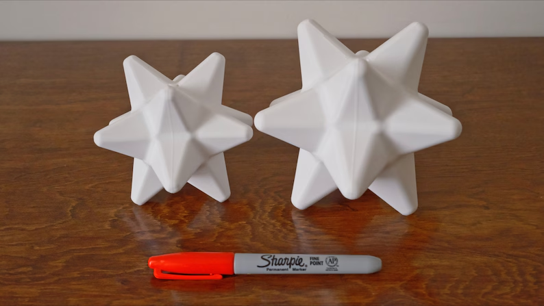 Color-Changing Star Fragment LED Light with USB Option