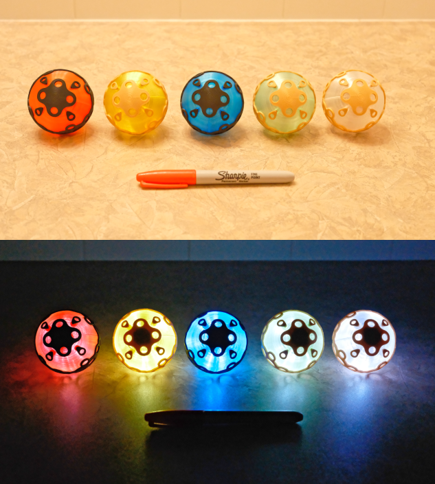 Legend of Zelda Remote Bomb LED Light