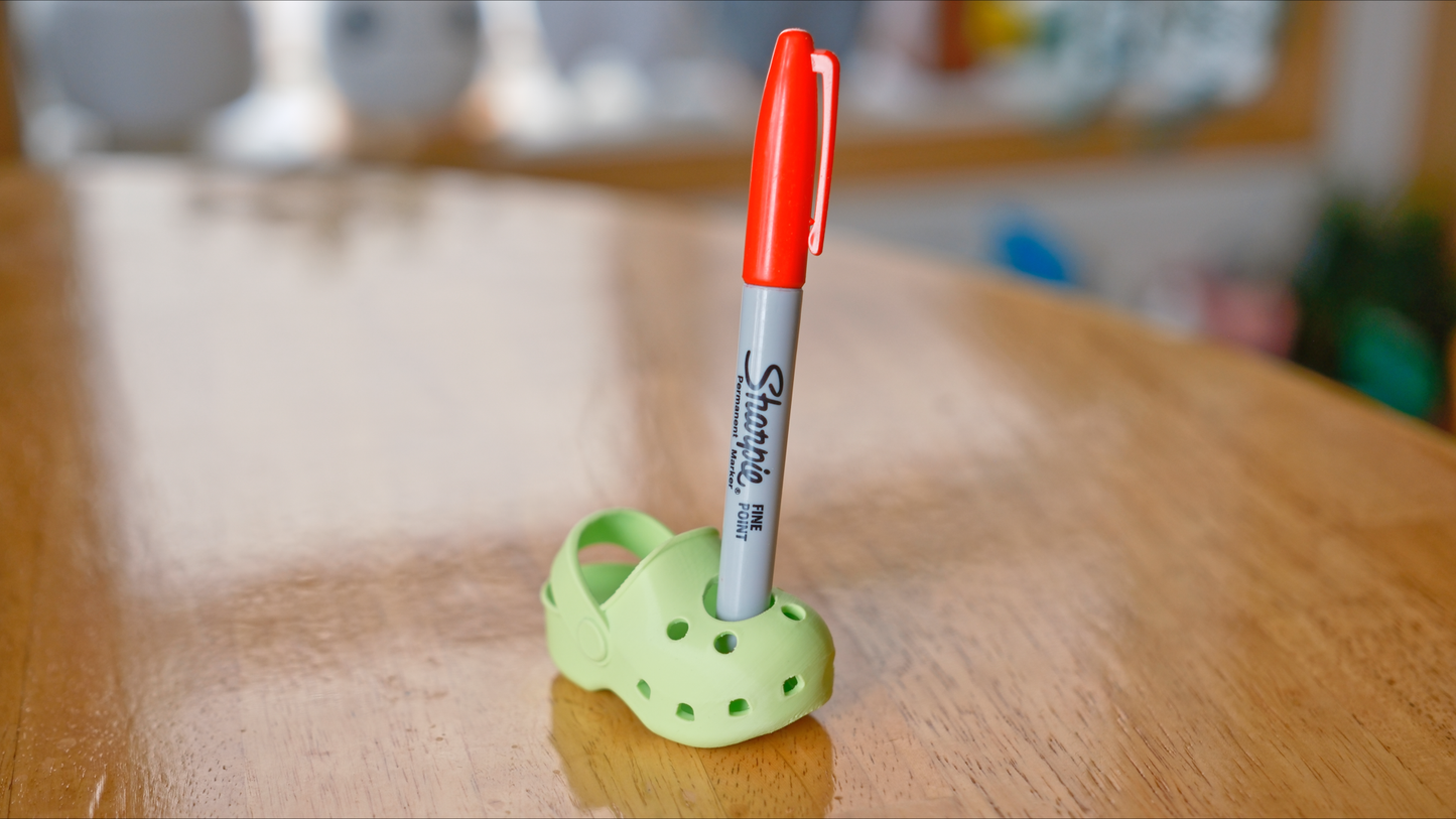 Baby Croc Pen Holder