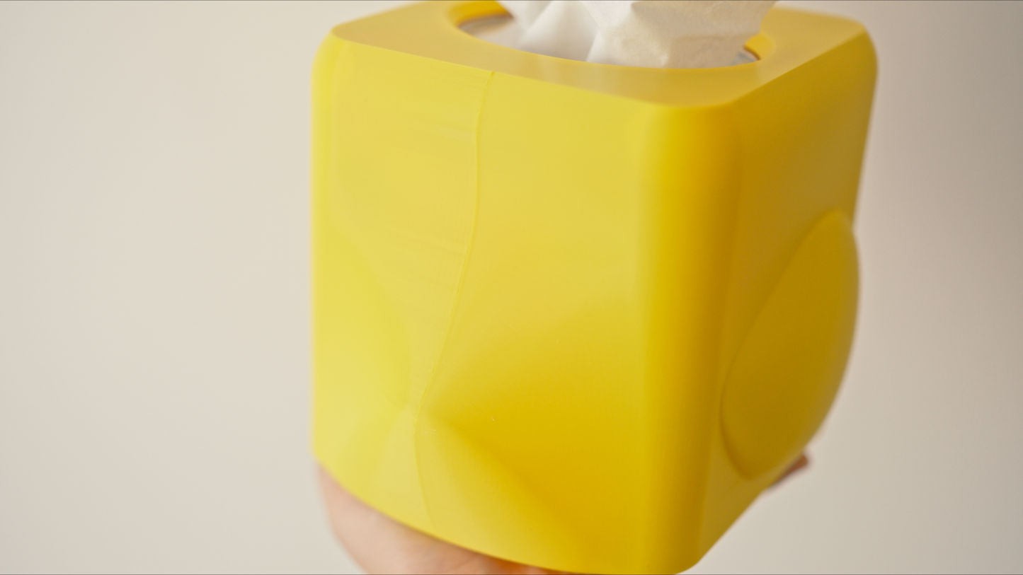 Duck Tissue Box Cover, Bird Watcher Office Decor, Animal Lover Square Facial Tissue Napkin Box Sleeve Casing, Kid's Room Quirky Decoration