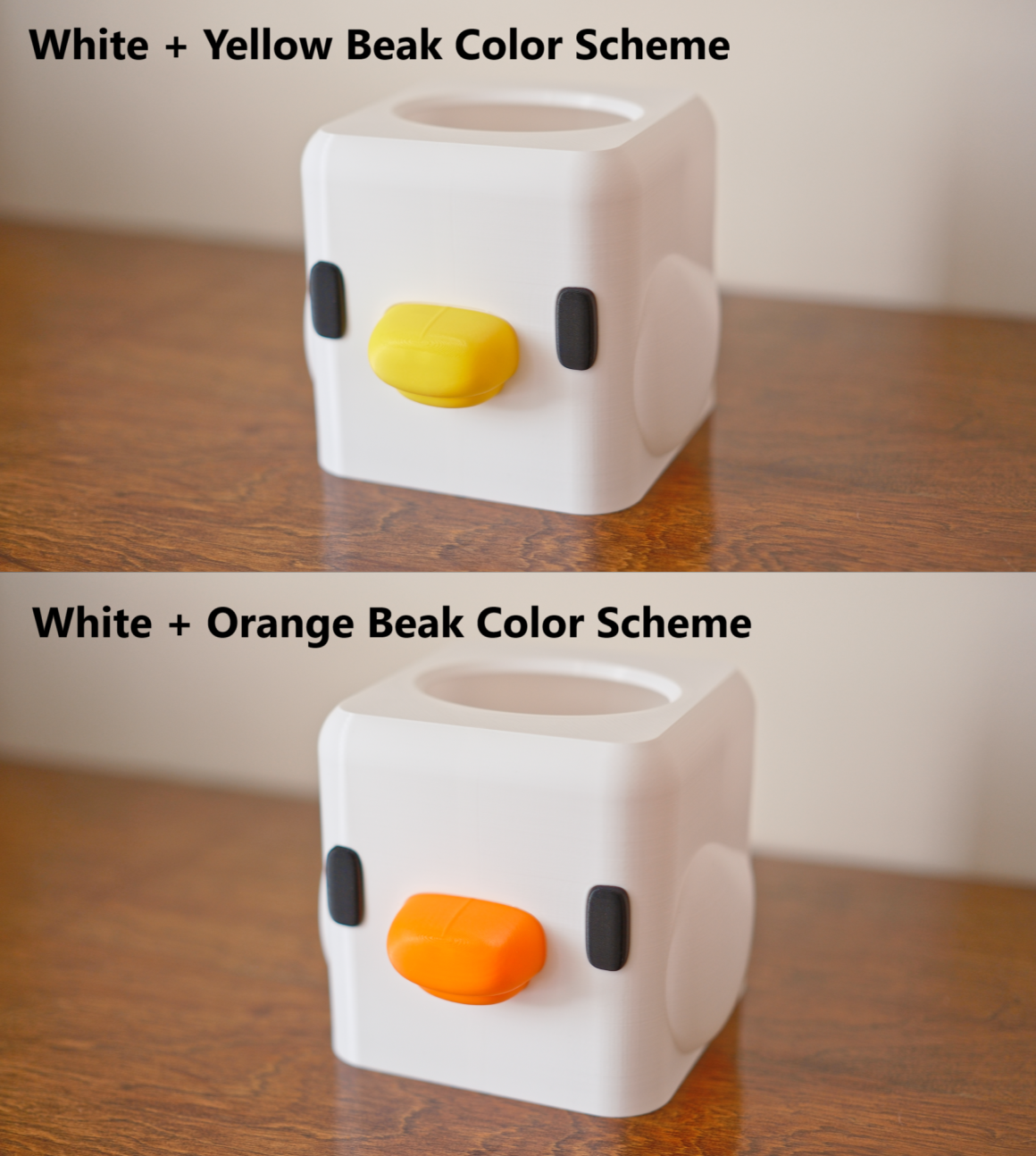 The Build Plate store duck facial tissue box cover
