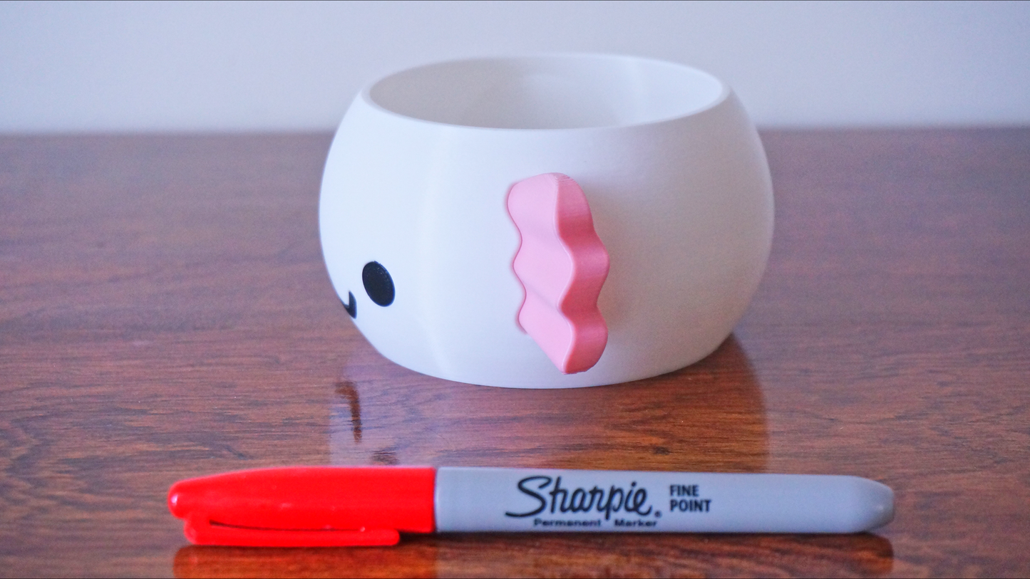 Axolotl Planter or Pen Holder