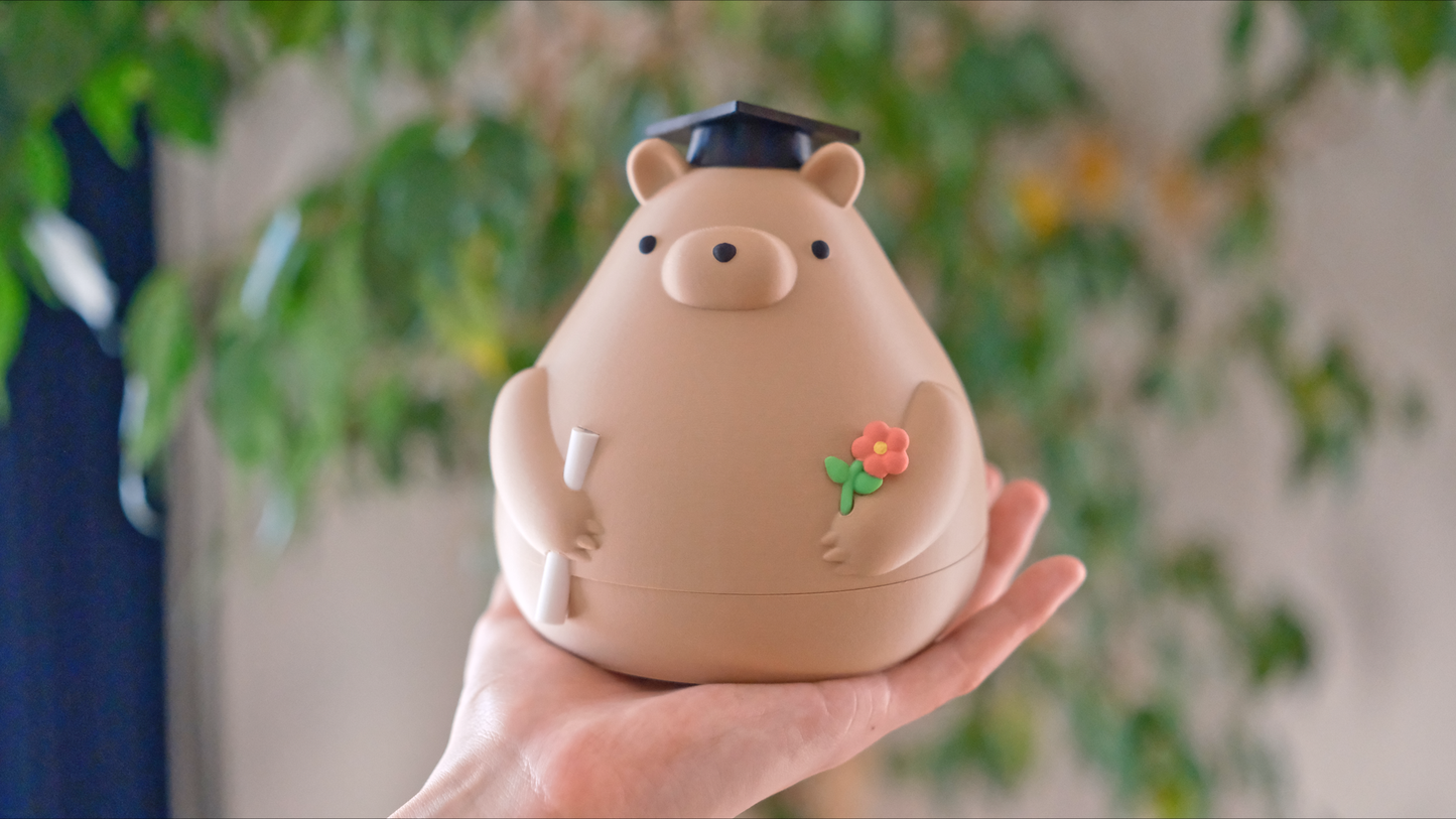 Graduation Bear Gift Capsule