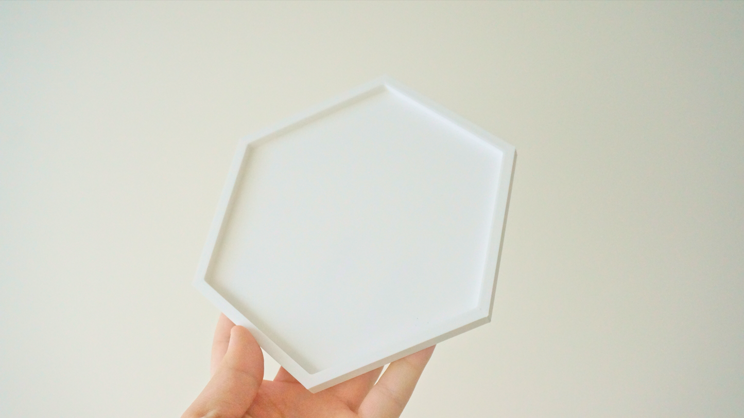 Hexagon Show Style Drainage Tray