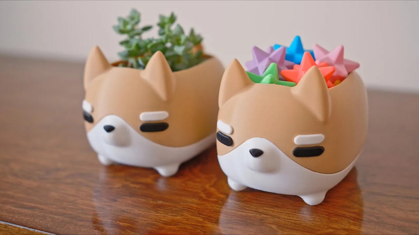 Shiba Inu Planter / Holder