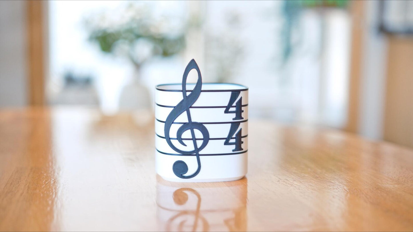 Treble Clef Planter / Pen Holder