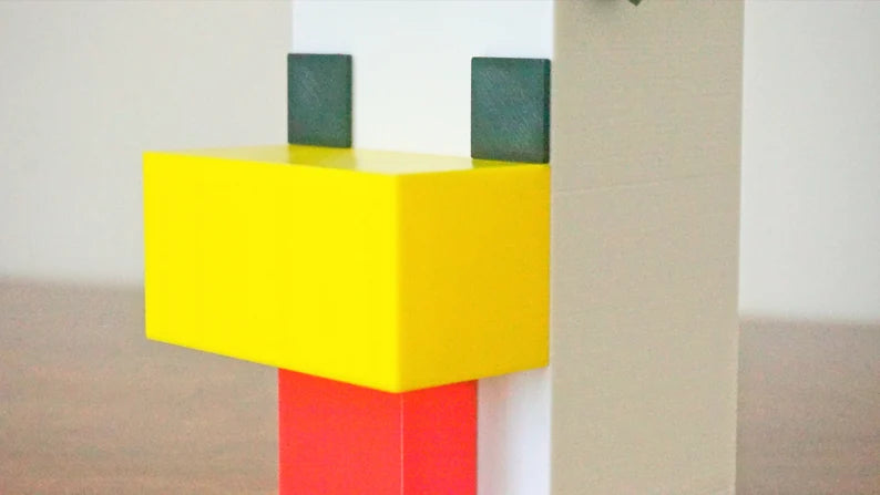 Minecraft Chicken Planter & Pen Holder