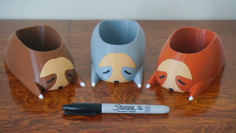 Sleepy Sloth Planter & Holder
