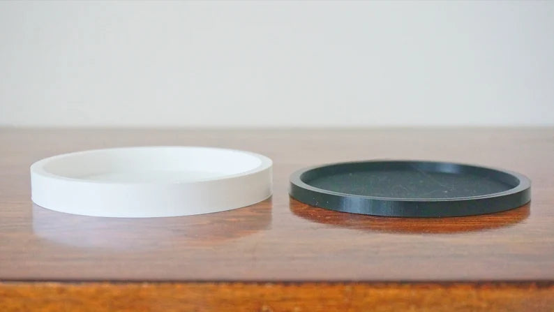 1/2 inch Tall Round Drainage Tray