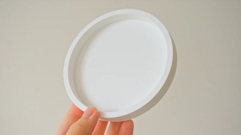 1/2 inch Tall Round Drainage Tray