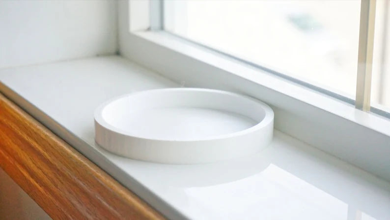 1/2 inch Tall Round Drainage Tray