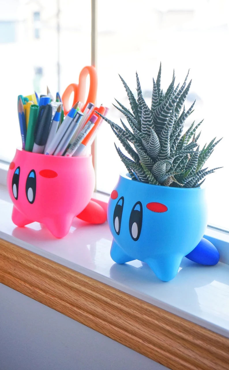 Yoga Kirby Planter & Pen Holder