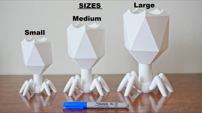 Virus Planter & Pen Holder