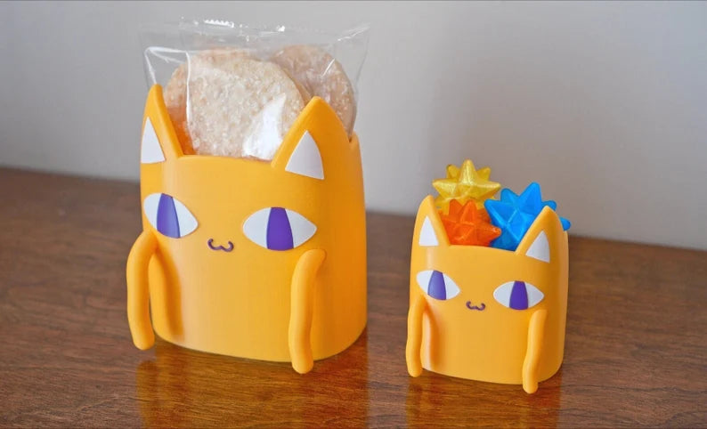 Omori Big Yellow Cat Planter
