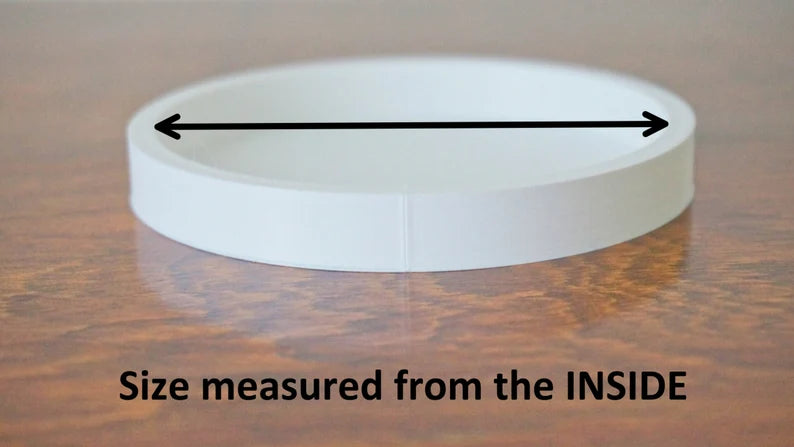 1 inch Tall Round Drainage Tray