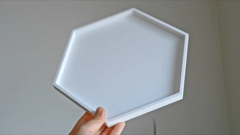 1/2 Inch Tall Hexagon Drainage Tray