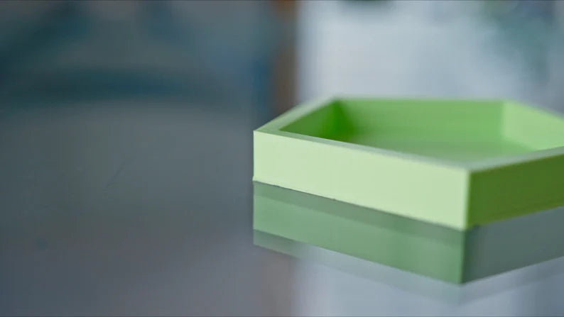 1/2 Inch Tall Pentagon Drainage Tray