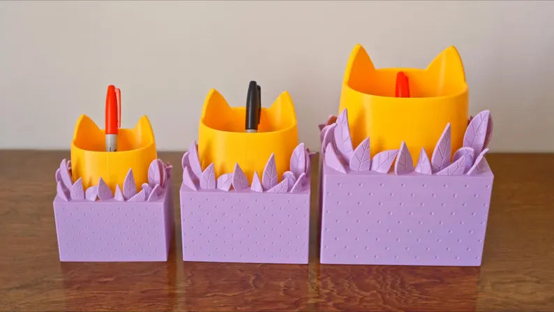 Omori Big Yellow Cat Planter