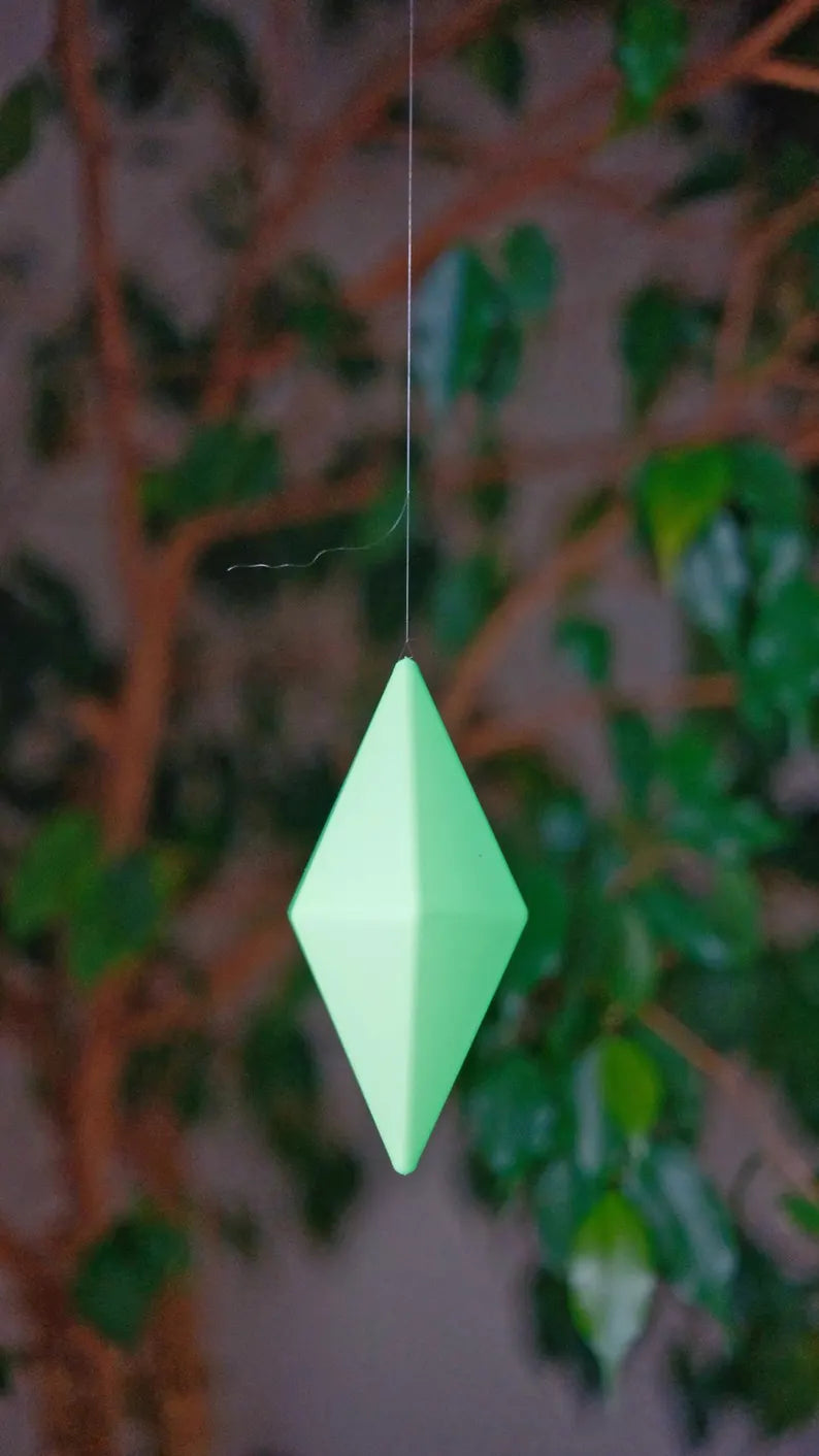 Sims Plumbob Hanging Ornament