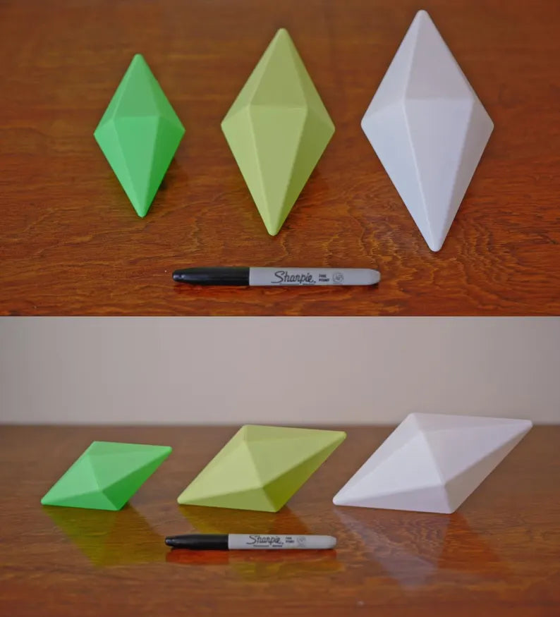 Sims Plumbob Hanging Ornament