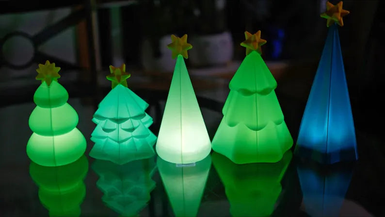 RC Mini LED Desk Christmas Tree