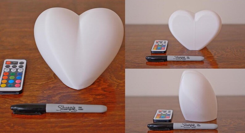 RC Heart Shape LED Light