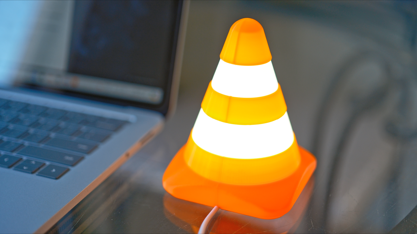 Traffic Cone USB Light
