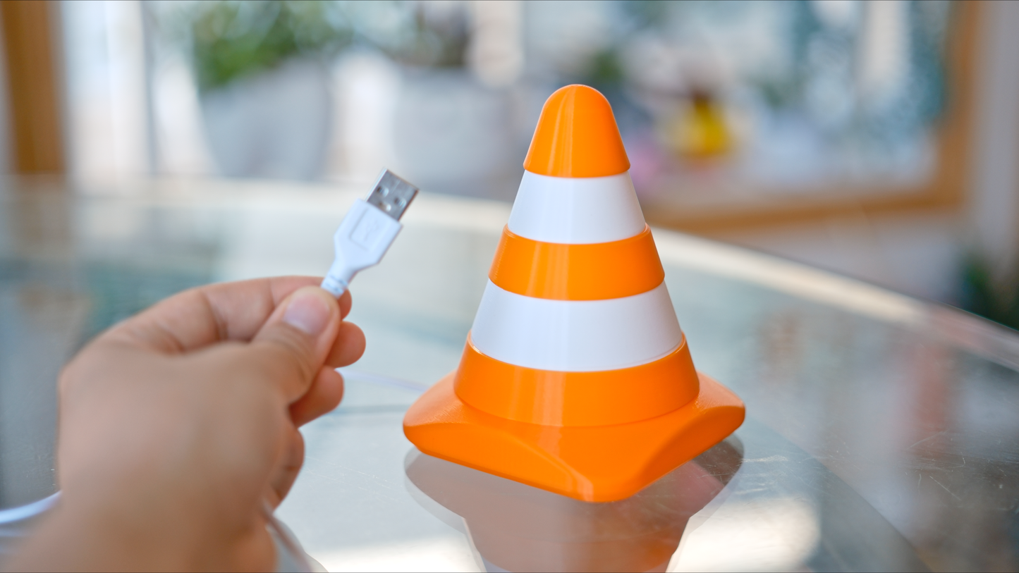 Traffic Cone USB Light