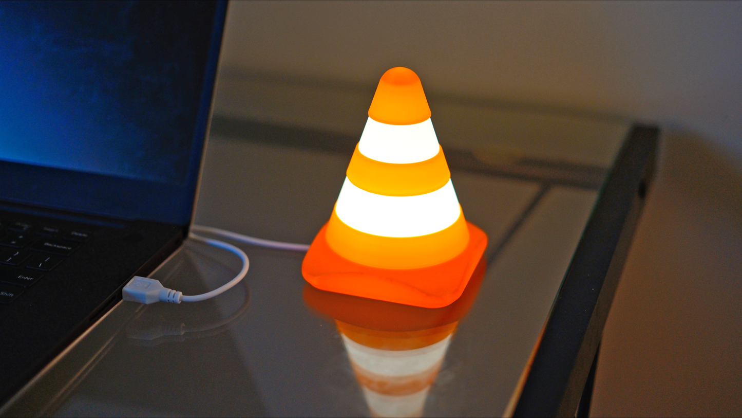 Traffic Cone USB Light