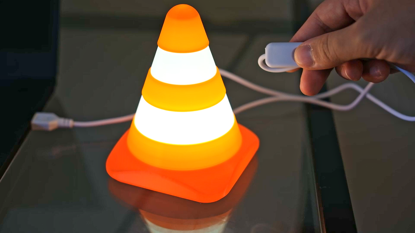 Traffic Cone USB Light