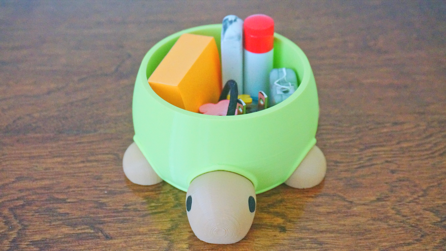 Turtle Planter / Stationery Organizer