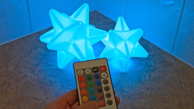 Led Colour Changing Star Color-Changing Star Fragment LED Light with USB Option – The Build Plate