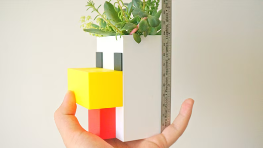 Minecraft Chicken Planter & Pen Holder