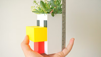 Minecraft Chicken Planter & Pen Holder
