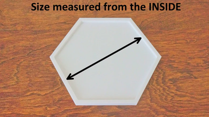 Hexagon Show Style Drainage Tray