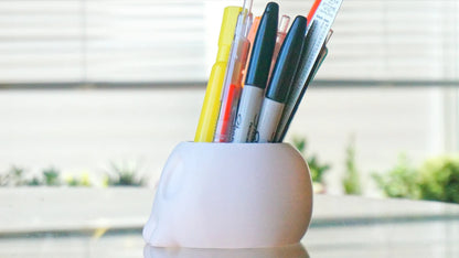 Skull Planter & Pen Holder