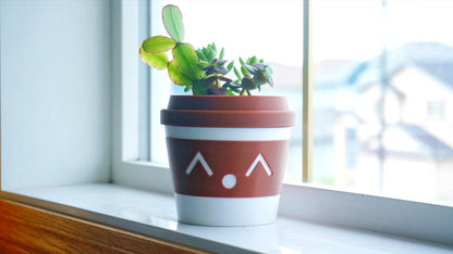 Coffee Cup Planter & Pen Holder