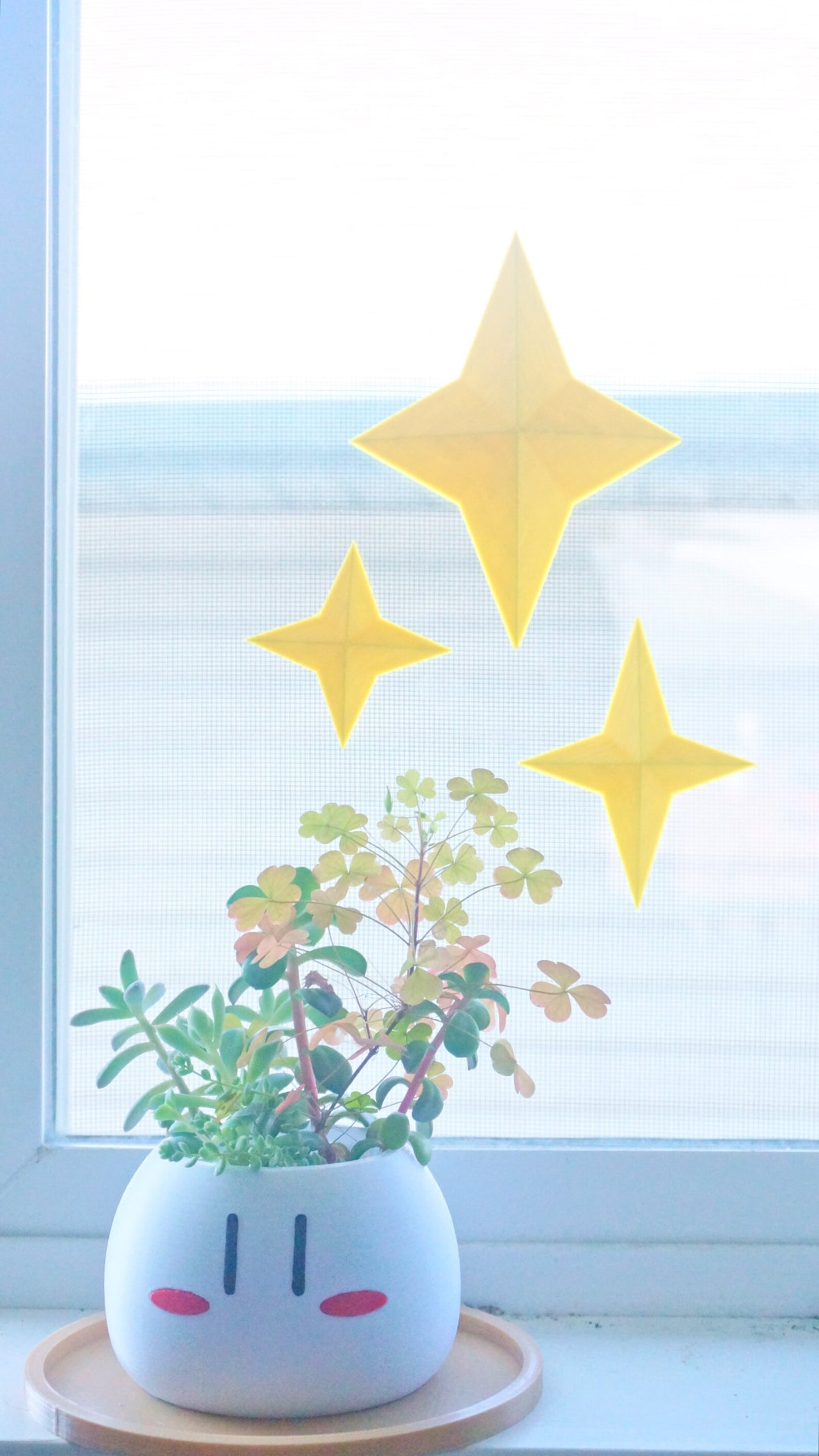 3D Twinkling Stars Wall Decoration