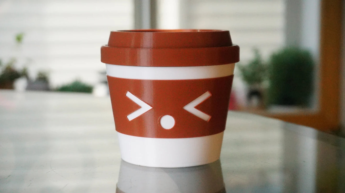 Coffee Cup Planter & Pen Holder
