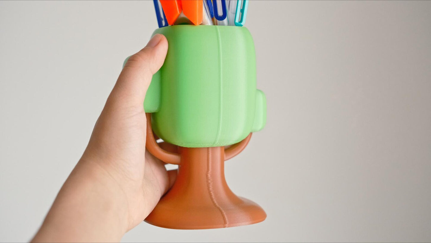 Smiling Tree Planter / Pen Holder
