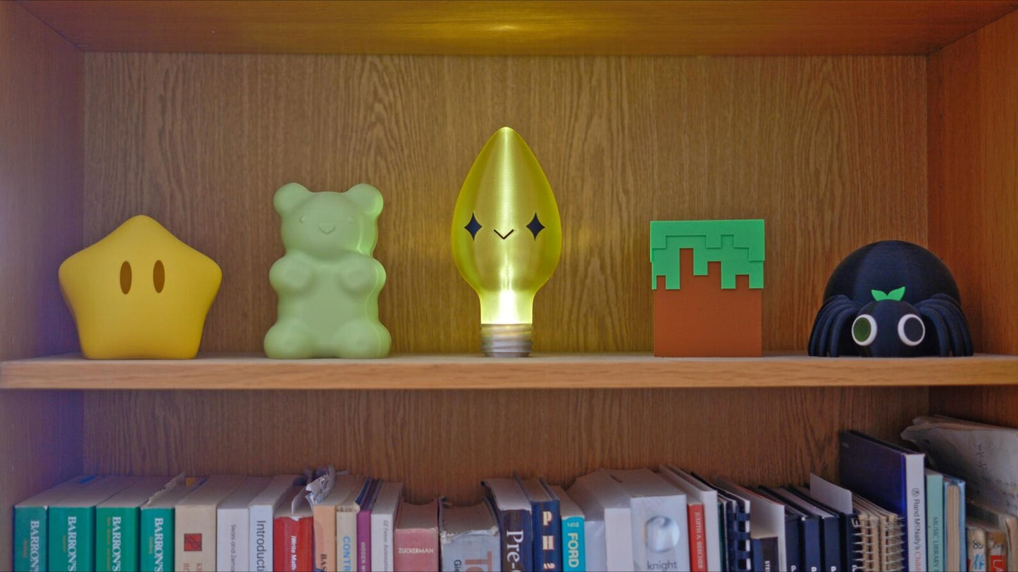 RC Smiling Lightbulb Lamp
