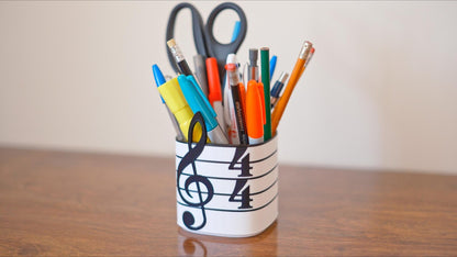 Treble Clef Planter / Pen Holder