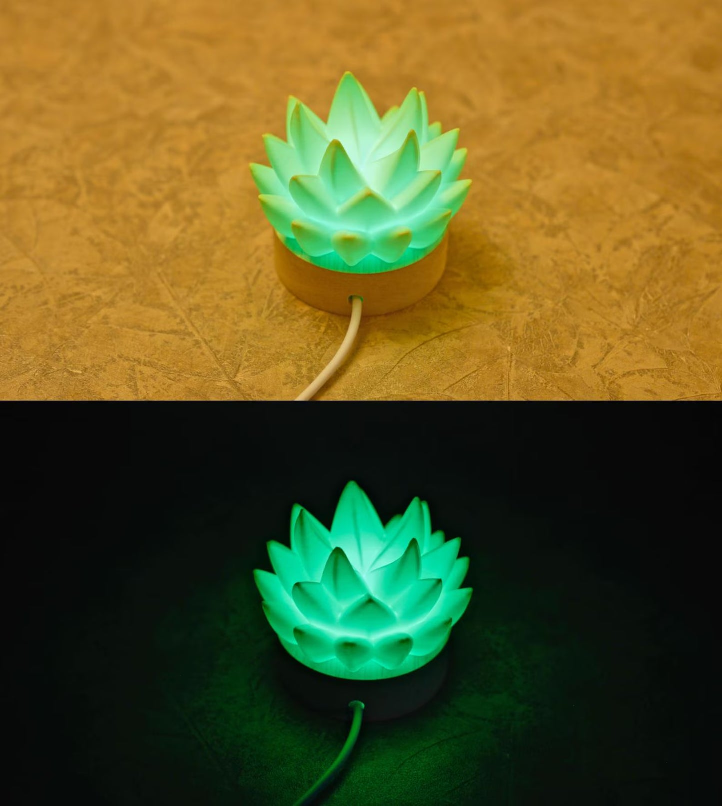 Succulent USB RC Light