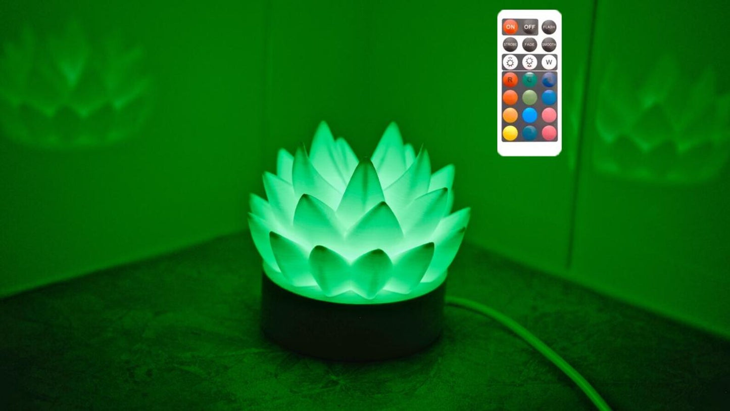 Succulent USB RC Light