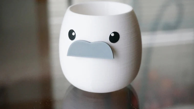 Mustache Planter & Pen Holder