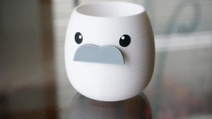 Mustache Planter & Pen Holder
