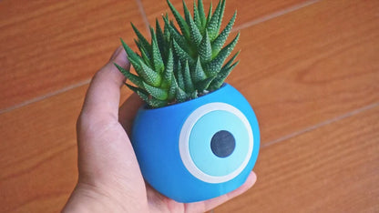 Evil Eye Amulet Succulent Planter