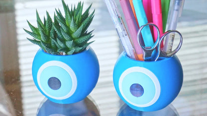 Evil Eye Amulet Succulent Planter