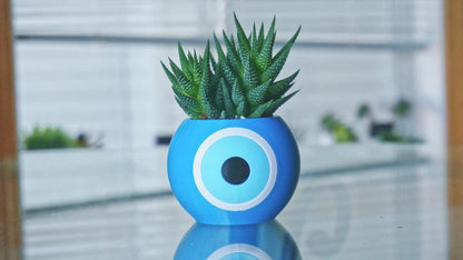 Evil Eye Amulet Succulent Planter
